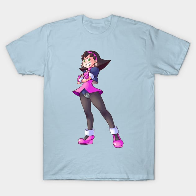 Tron Bonne from MEGAMAN LEGENDS T-Shirt by IanDimas